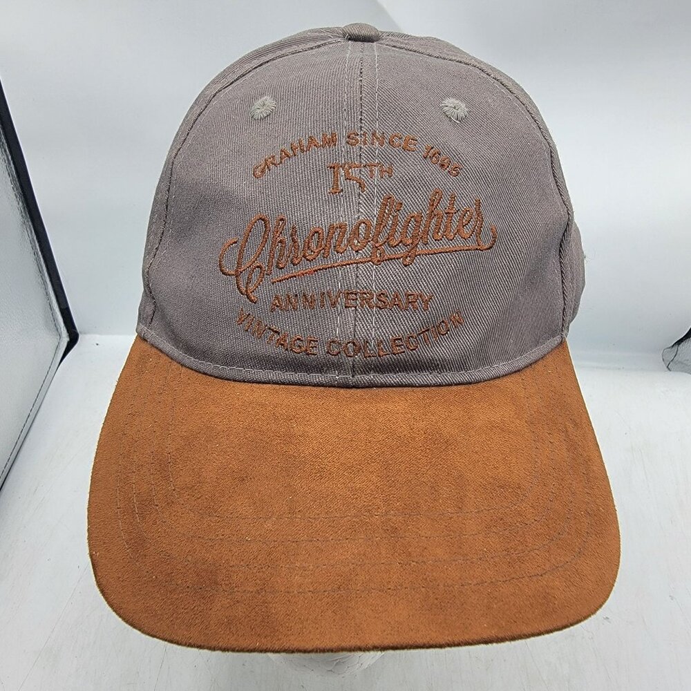 Graham Chronofighter 15th Anniversarty Vintage Collection Gray Brown Hat